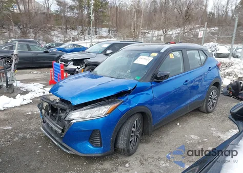 2024 Nissan Kicks Sv Xtronic Cvt from USA, damaged, VIN 3N1CP5CV9RL566609